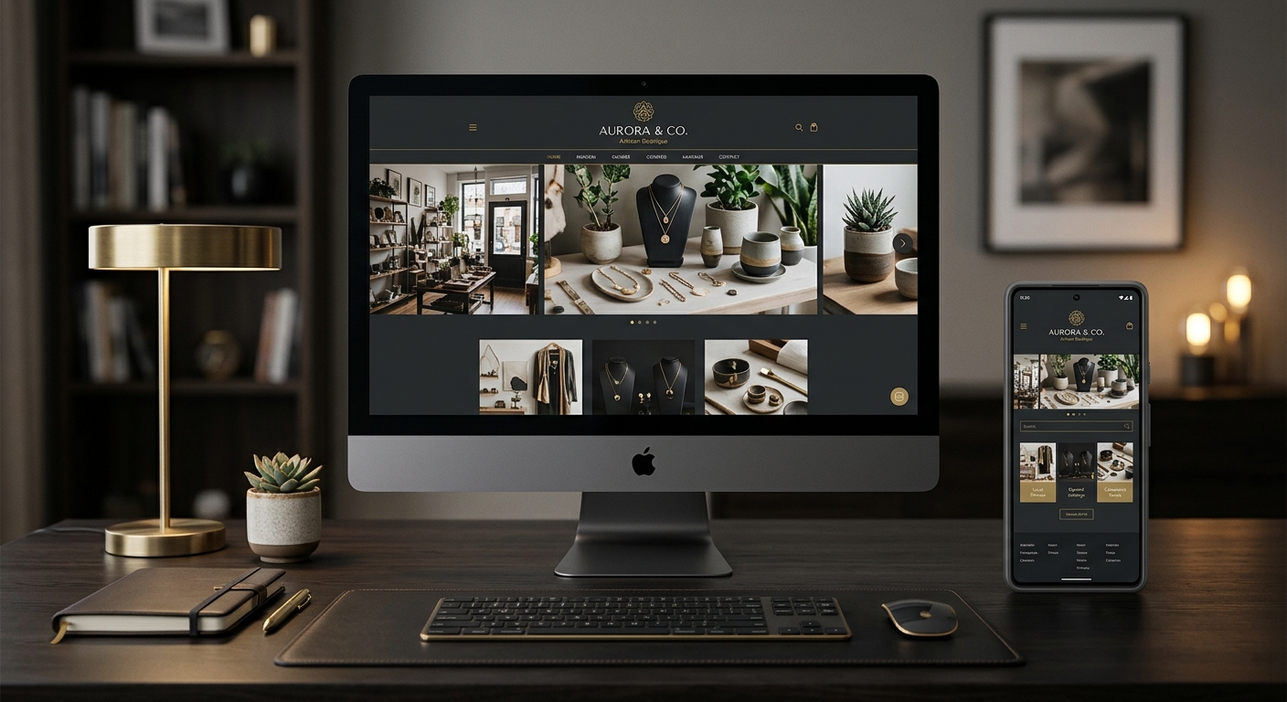 Quero um site ou loja online