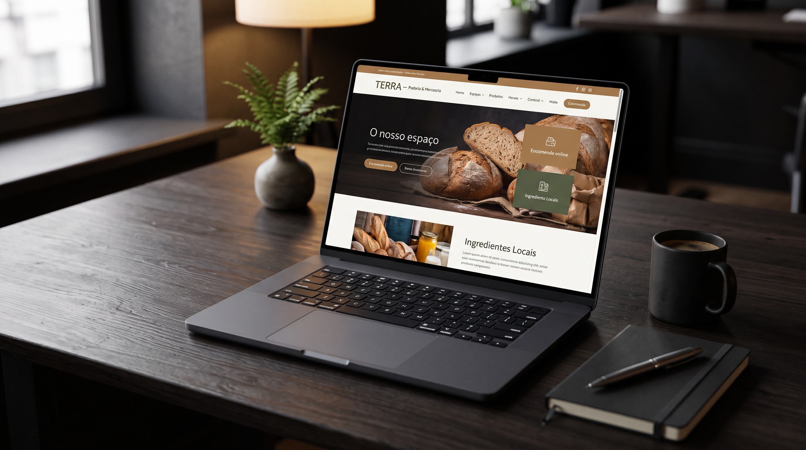 Website e identidade visual para clínica