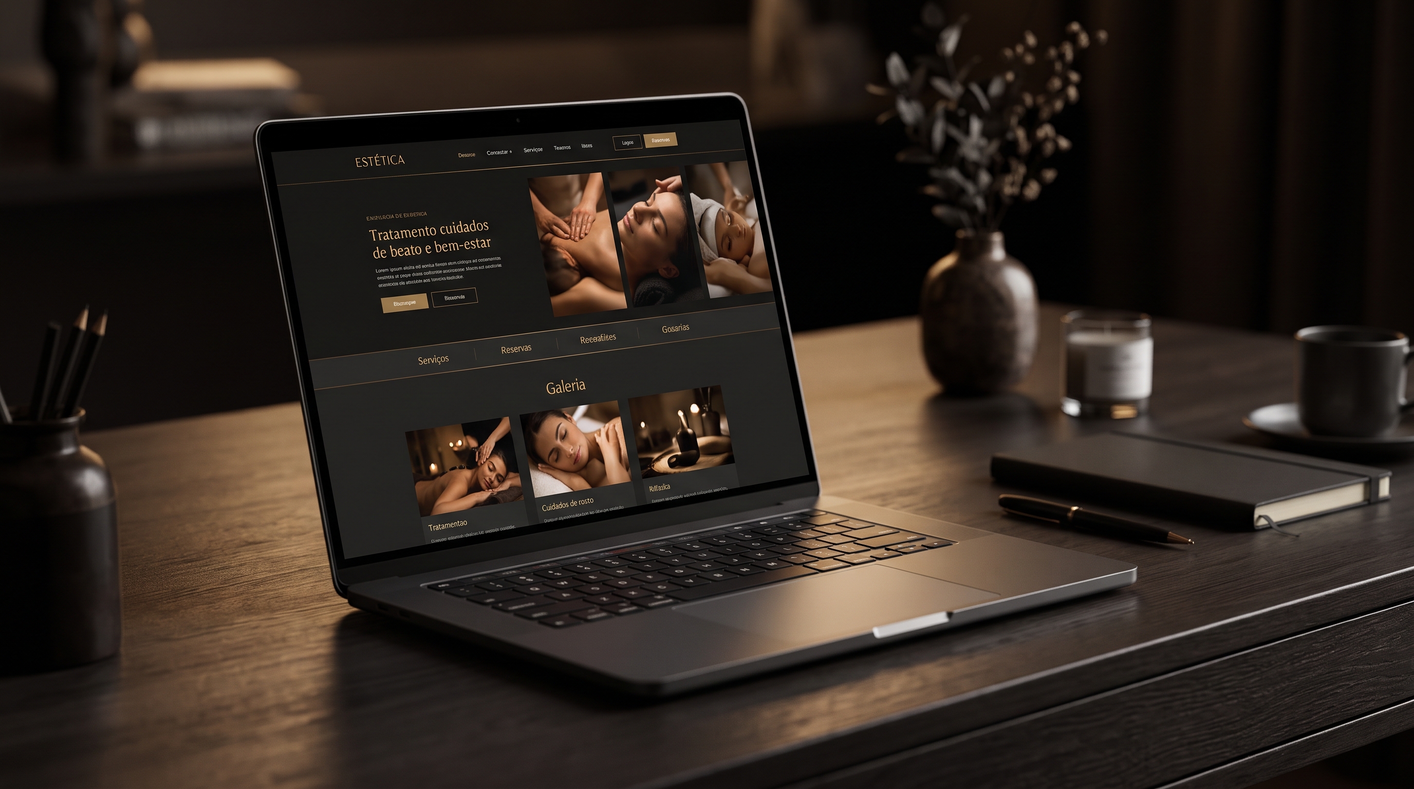 Website e loja online para e-commerce